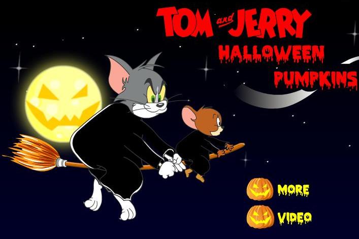 play tom and jerry halloween pumpkins game 2014